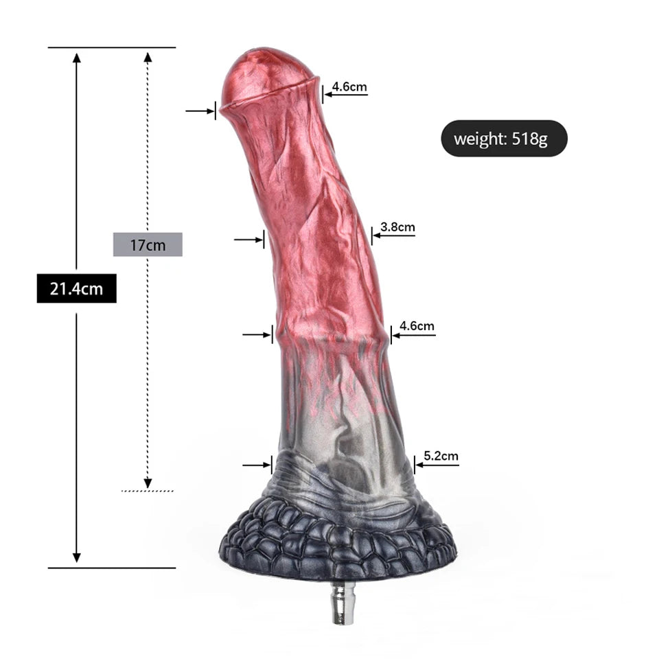 ASHBURN Silicone Accessories for Vac-U-Lock LOVE Machine Quick Air RELIC Attachment Toys
