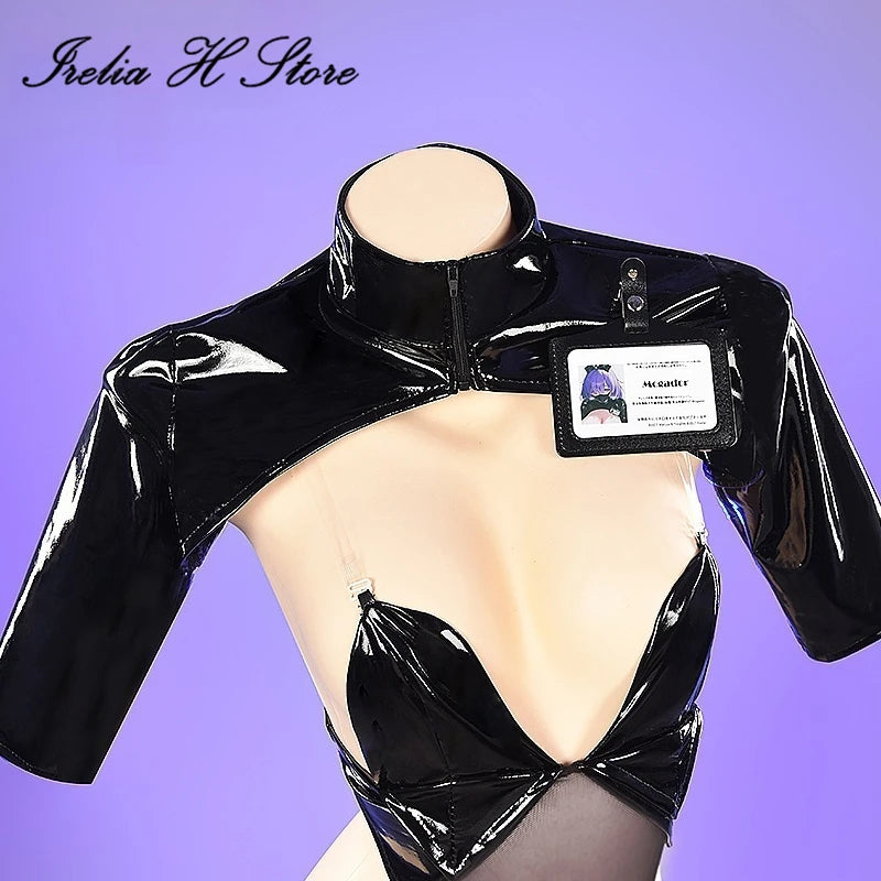 Irelia H Store Azur Lane MNF Mogador Cosplay Costume Anime Mogador Sexy lingeries Nurse Jumpsuit Private Photo Shoot