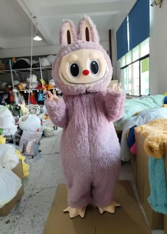 Cosplay Mascot Costume Plush Cartoon Doll Headgear Holiday Party Performance Carnival Professional Customized Adult Size