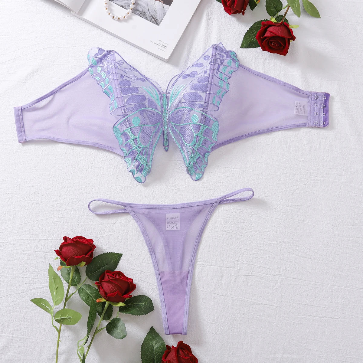 2025 Summer New BUTTERFLY EFFECT SET – ASHBURN™ FLIGHT MODE LINGERIE