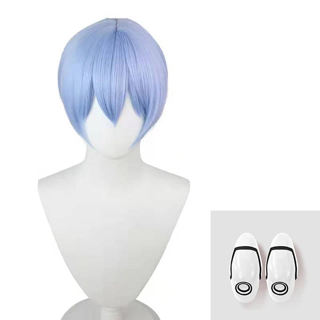 Asuka Langley Soryu Cosplay Costume Wig Hair Clips Rei Ayanami Cosplay Girl Women Halloween Loli Clothing Accessory