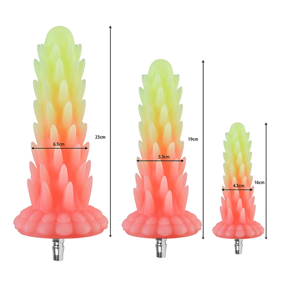 ROUGH BEAST Silicone Dildo Accessories for Vac-U-Lock Sex Machine Anal Plug Masturbator Sex Toys for Women and Men Attachments