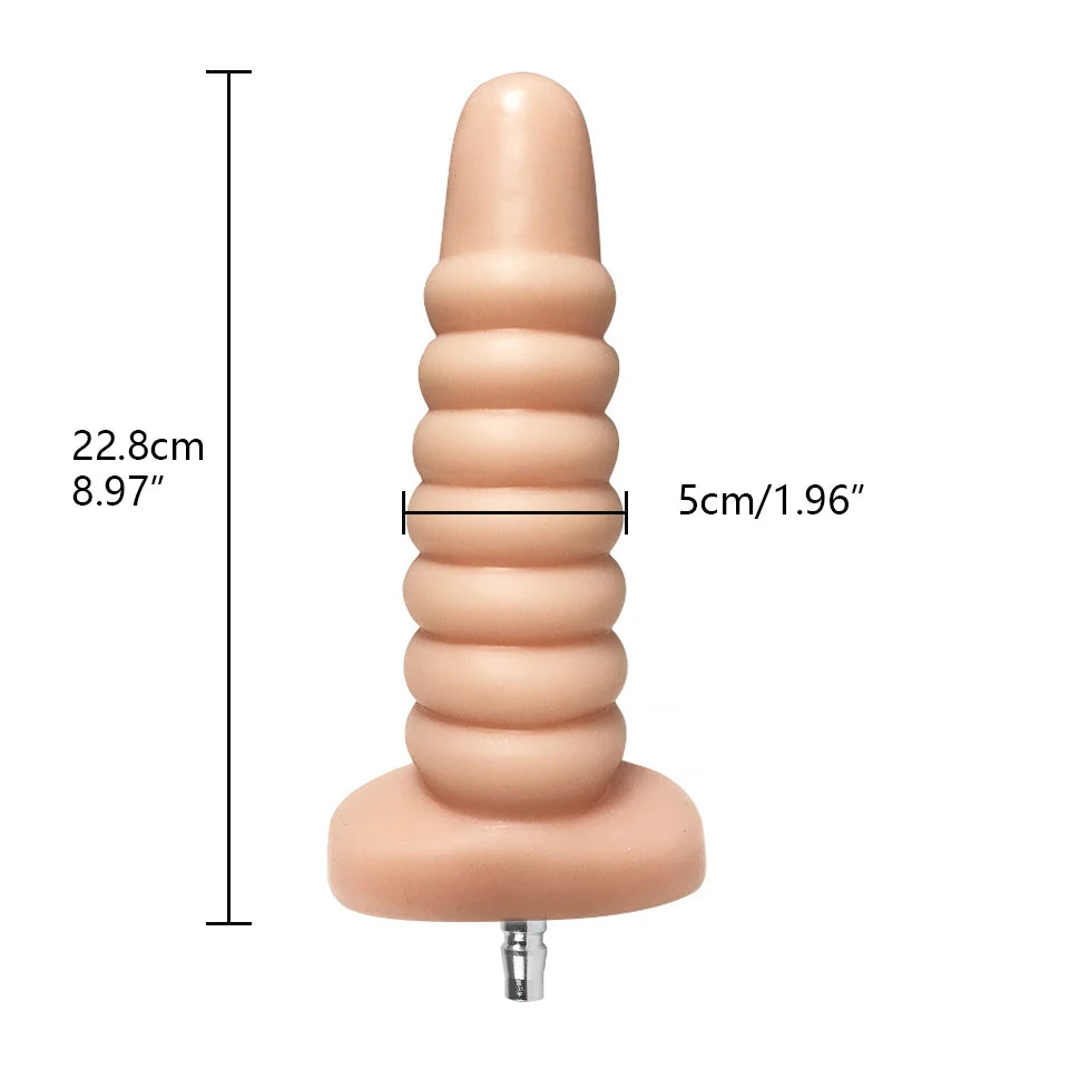 ROUGH BEAST Sex Machine Dildo Attachment for Vac-U-Lock Masturbation Machine Accessories for Women and Men Anal Plug Sex Toys