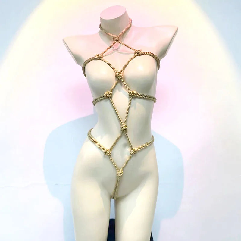Hot Sexy Prisoners Roleplay Bodysuit Woman Sexy Lingerie Open Crotch Bodystockings Bdsm Underwear Porn Cosplay Outfits Game Set