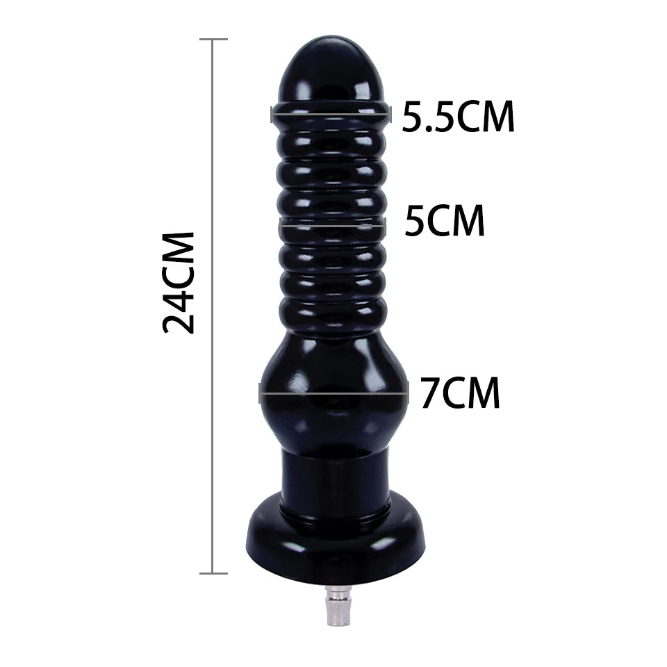 ROUGH BEAST More Vac-u-Lock Big Anal Butt Plug for Sex Machine Female Quick Plug Huge Dildo for Love Machine Men Adlut Game