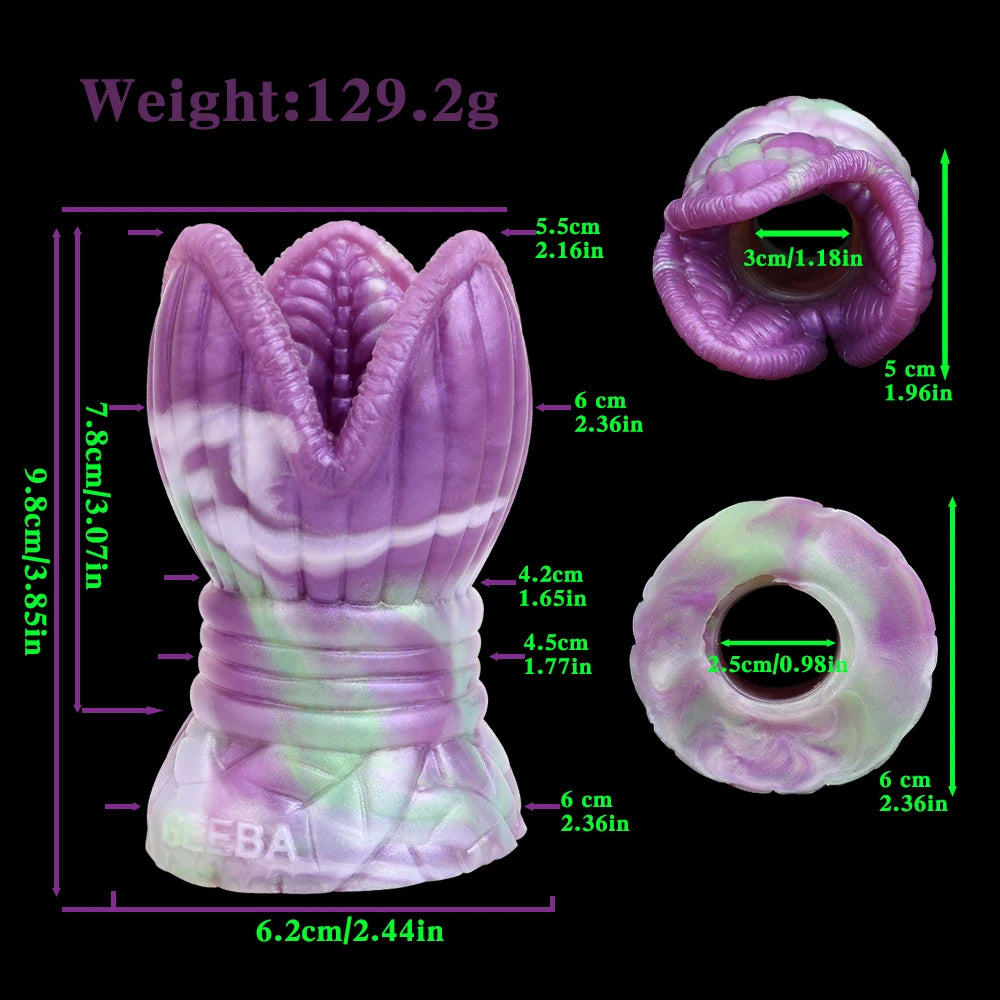 ASHBURN Safe Silicone Vaginal Male Masturbator Soft "Pocket Pussy" Artificial Penis Exercise Stroker Simulation Texture Adult Sex Toy