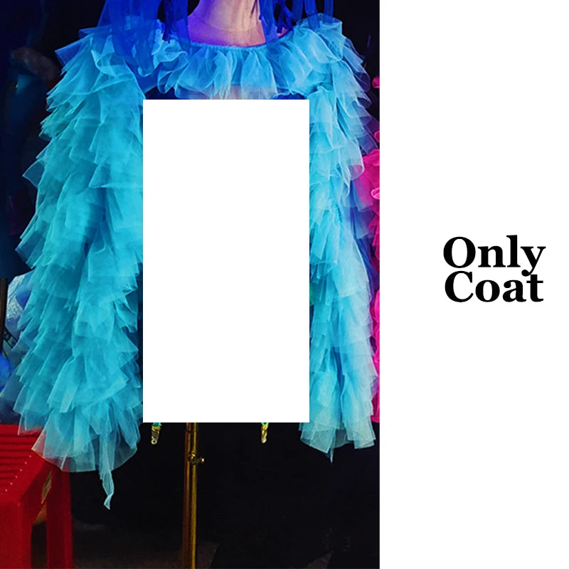 Adult Nightclub Gogo Dancer Stage Clothes Sexy Bikini Rave Outfit Pole Dance Clothing Drag Queen Costume DJ DS Clubwear VDB5031