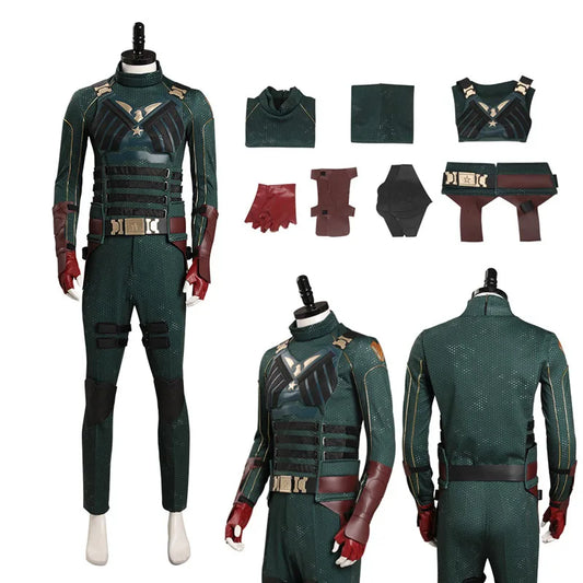 Soldier Boy Cosplay Costume Uniform Coat Vest Pants Accessories Outfits Halloween Carnival RolePlay Suit Adult Men Male Disgusie