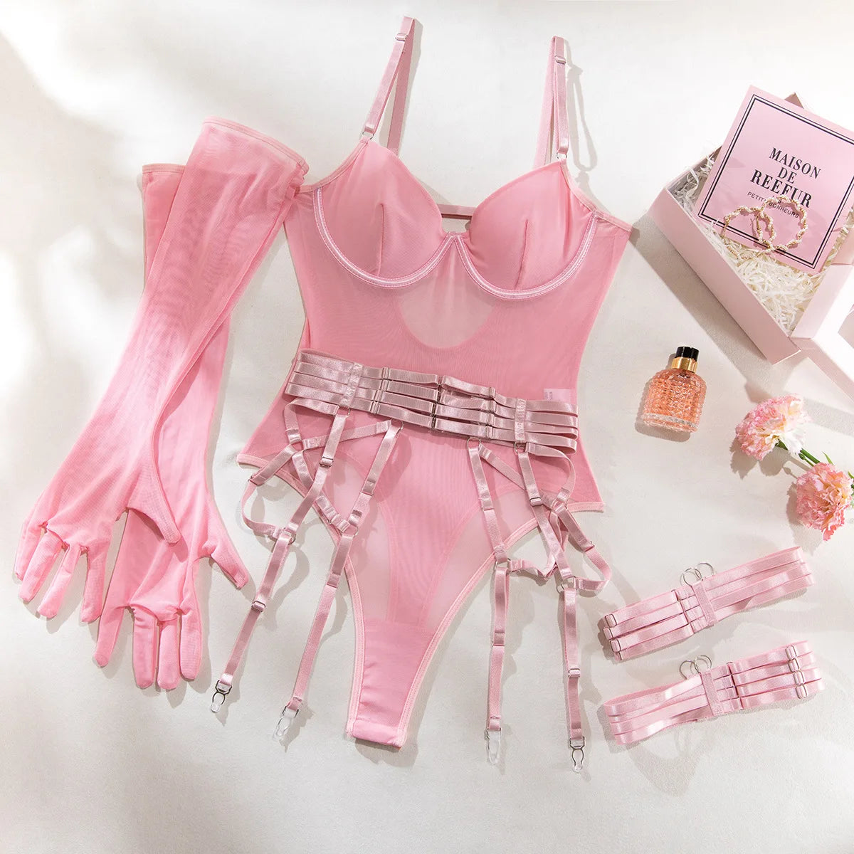 Sexy Lingerie Super Hot Women's Underwear Sets Sexy Ensemble Lingeries Femmes Female Bra Set Erotic Lingerie Woman Pyjama-sets