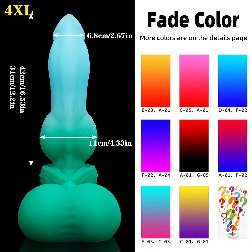 GRAEMEN Giant Knot relic Silicone S-XL 14.9 IN