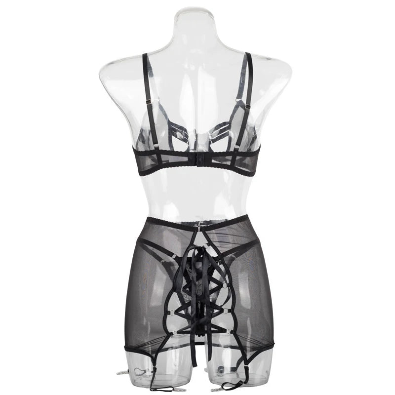 Female Underwear Set for Women Sexy Lingerie Woman Ensemble Lingeries Femmes Large Bras Women's Clothing Set Thong Womens Bra
