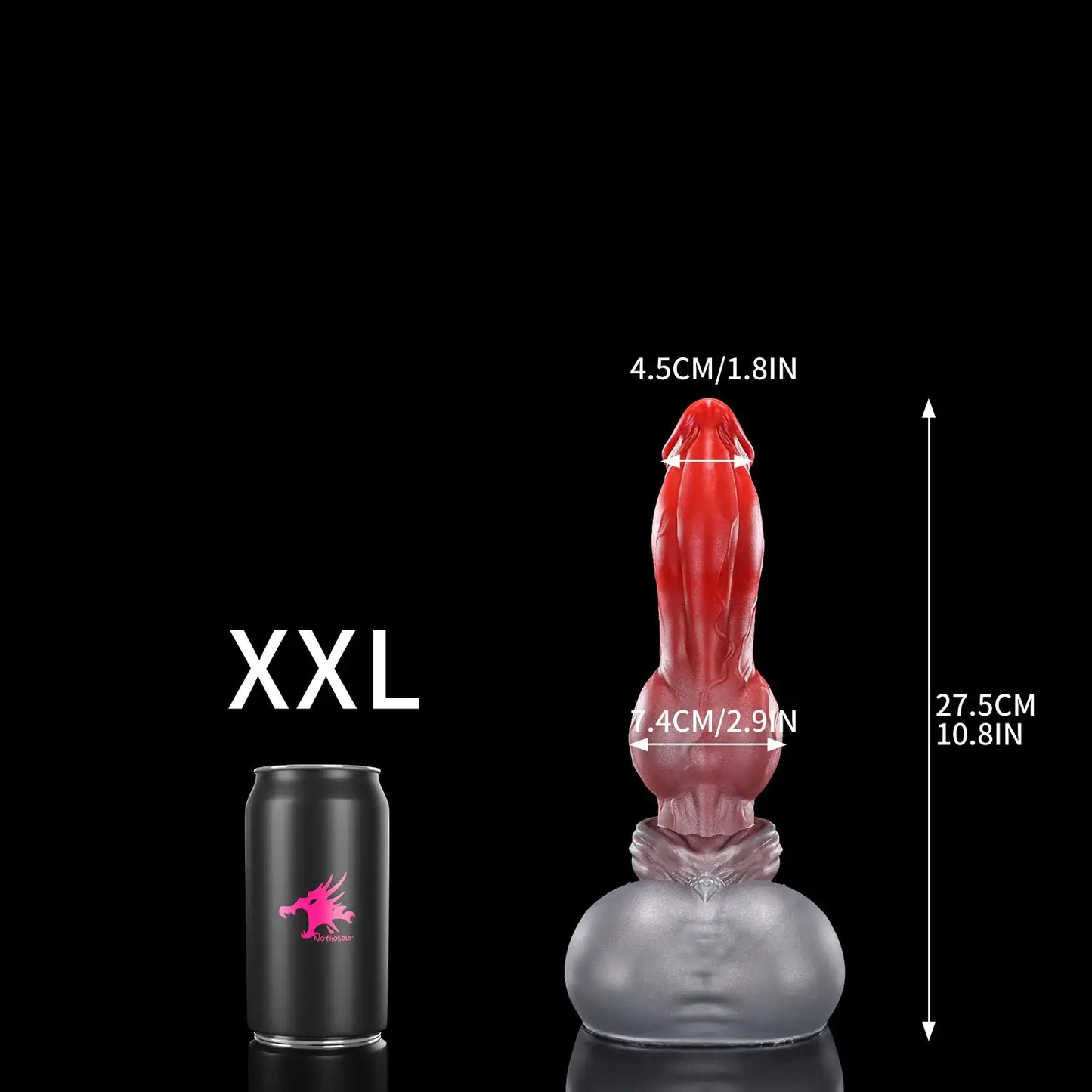 Nothosaur GRAEMEN Fantasy Huge Anal Plug Dildo for Women And Men Butt Vagina Masturbation Fidget Toy Sex Toy for Couples