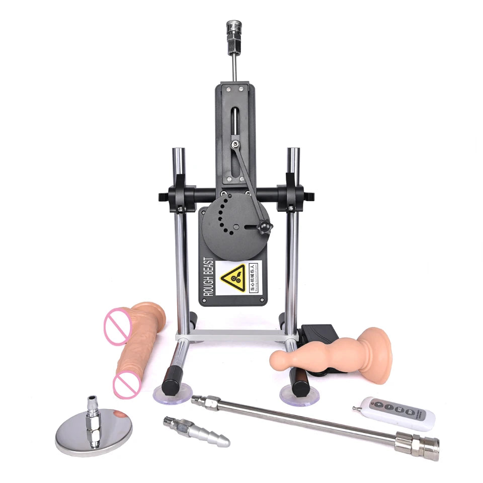 ROUGH BEAST Automatic Sex Machine for Women APP Control 70W Power Man Masturbation Machine with Vac-U-Lock Dildo Attachment Toys
