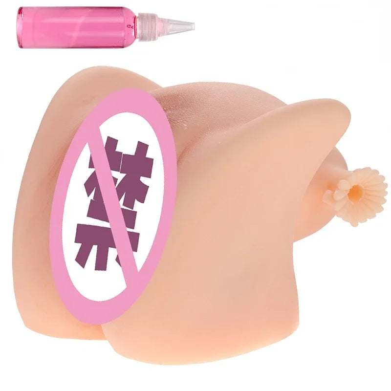 Male Masturbator Simulation Heating Vagina Anal Sex Toys Adult Products for Women Pussy Uterus Bladder Pee Toy for Pocket Pussy