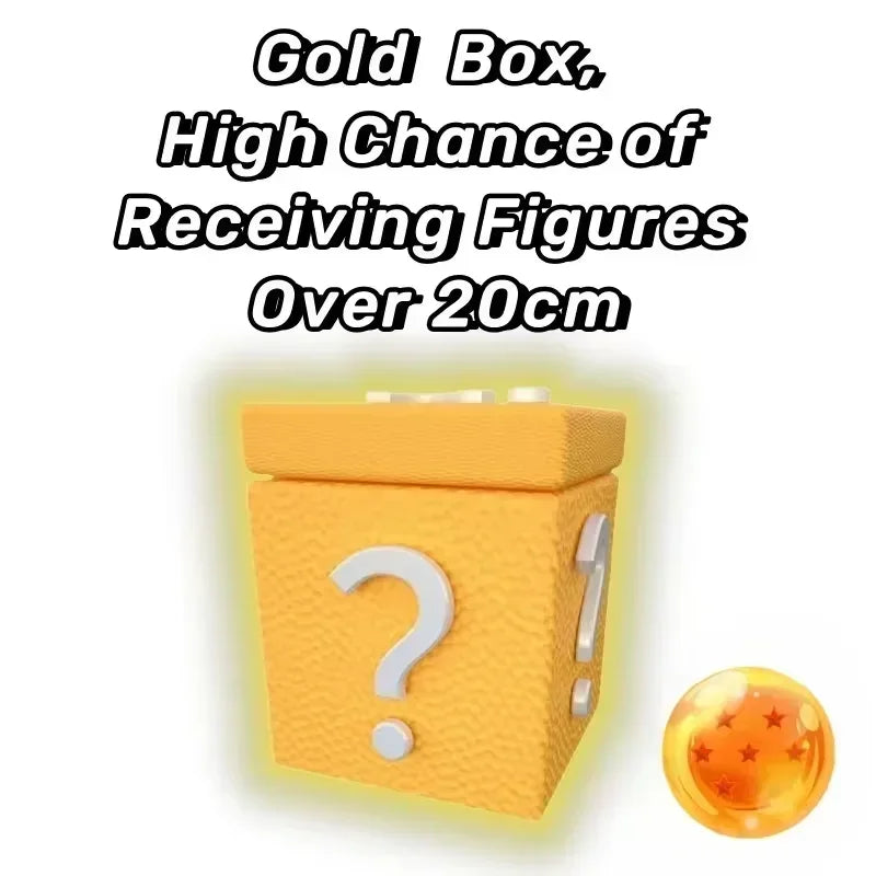 Dragon Ball Anime Figures Mystery Box Surprise Mystery Box Goku Frieza Vegeta Krillin Lucky Box Make Your Dream Come True