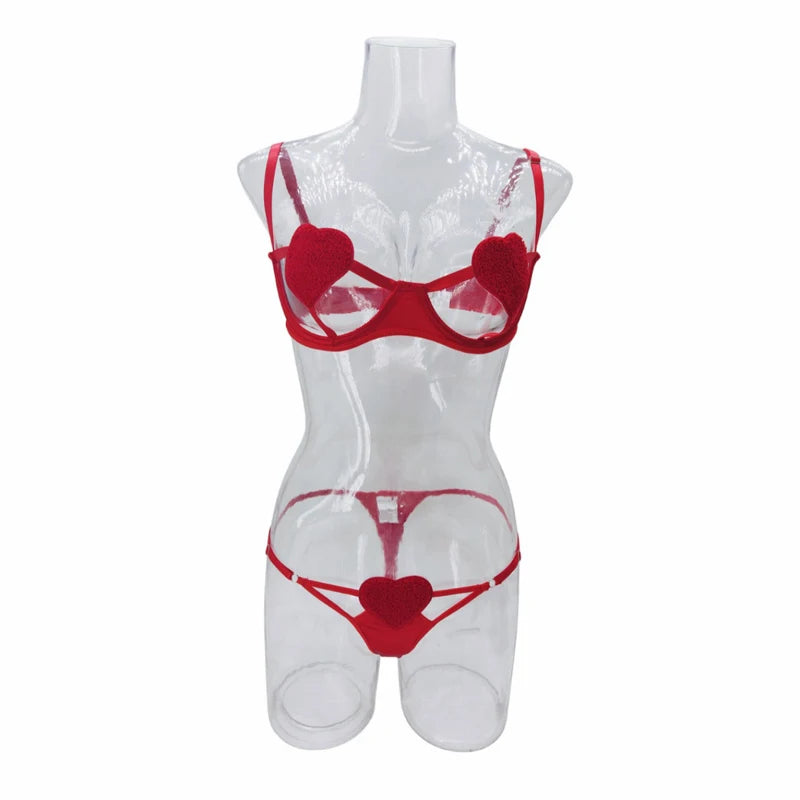 Push Up Bra and Underwear Set Women Sexual Lingerie Woman Lingeries Sexy Lingerie Super Hot Women's Underwear Sets Sexy Below