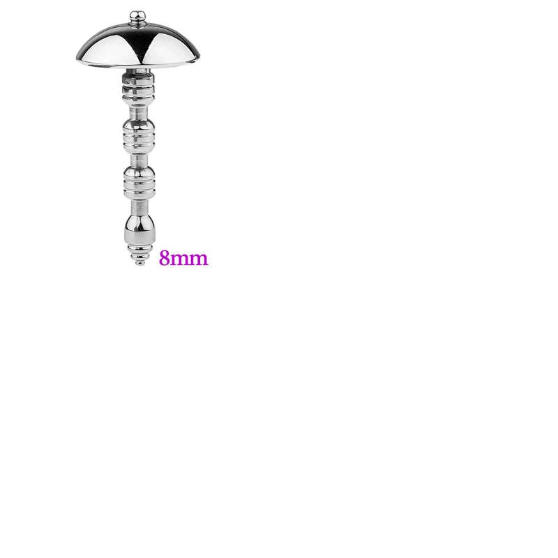 Metal Cock Ring Men Set Urethra Shock Stimulator Medical Fetishism 6/8mm Penis Plug Electric Bdsm Cbt Electro Shock Therapy