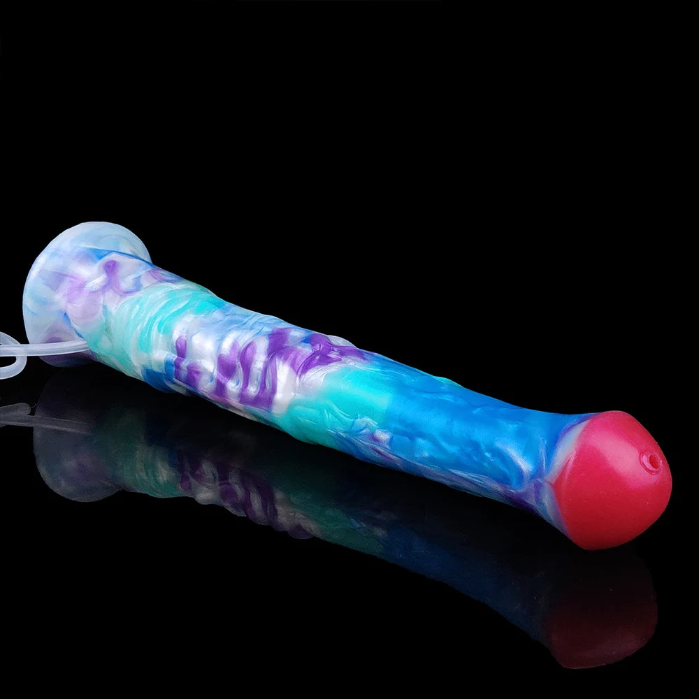 ASHBURN Color Club XL: Wild Stallion squirting Fantasy Plug – Silicone Suction Base
