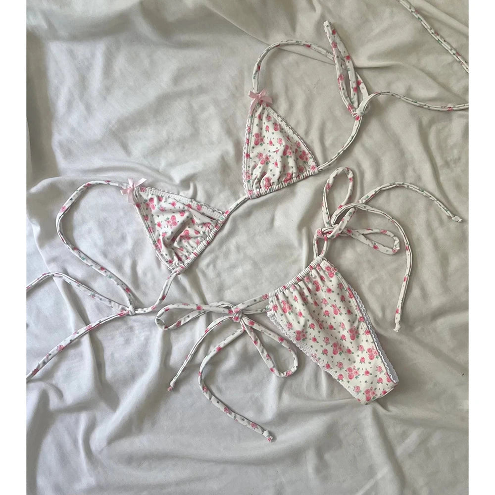 Brazilian Bikini Set Thong