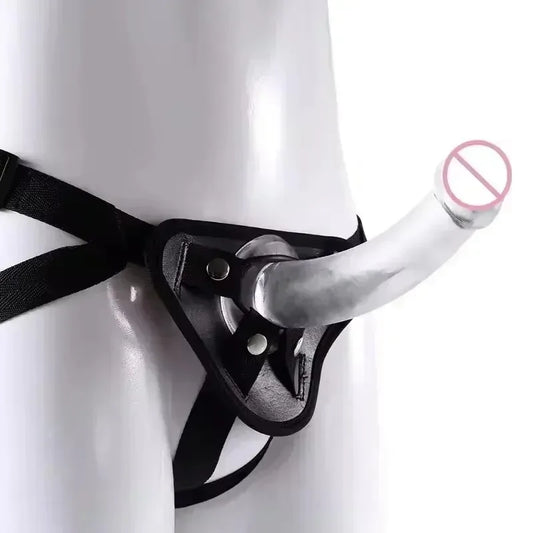 Strap on Dildo Panties Wearable Massager Penis Penetration Suction Cup Anal Toy for G-spot Stimulation for Lesbians and Couples