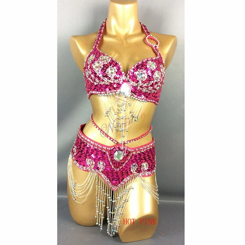 Crystal Beads Tassel Fringe Sequin set