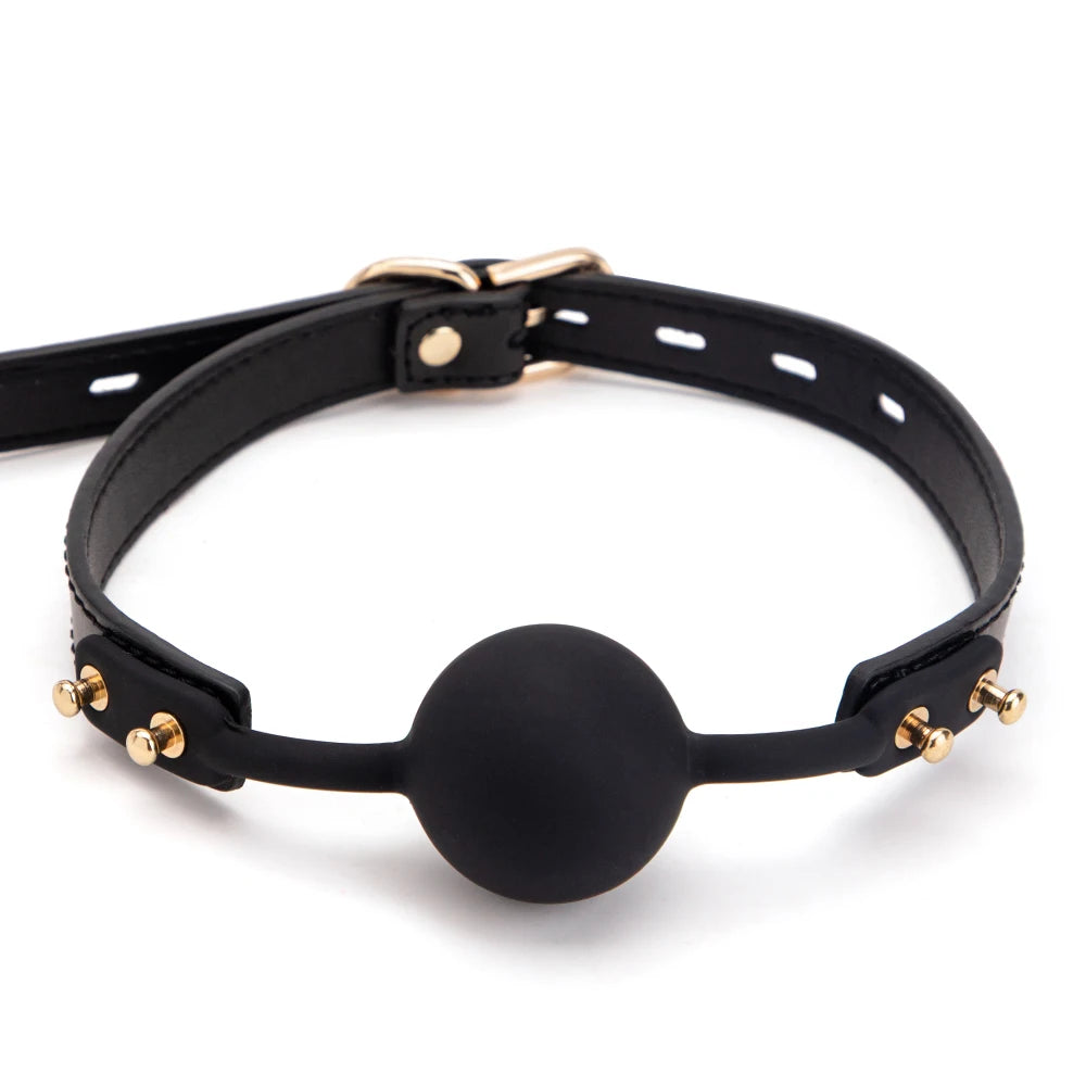 Erotic Bed Bondage Kits Slave Restraint Bondage Set Genuine Leather Collar Gag Whips Handcuffs Adult Sex Toys For Women Couples