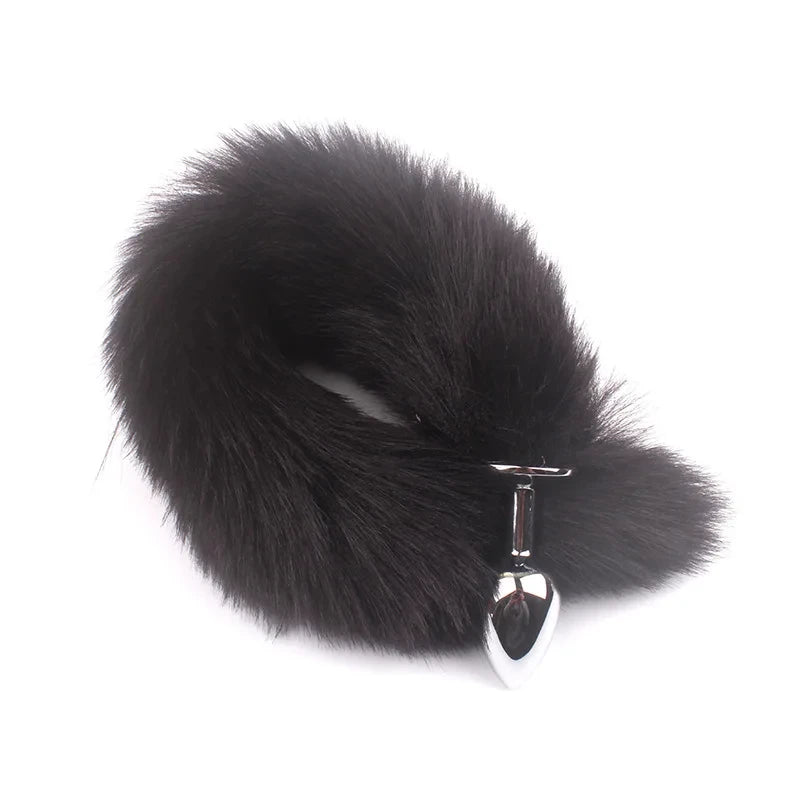 Sexy Foxtail Anal Plug Role Play BDSM Sex Toy Men's Prostate Massager Female Male Anal Plug 18+ Couple Flirting Adult Game Props