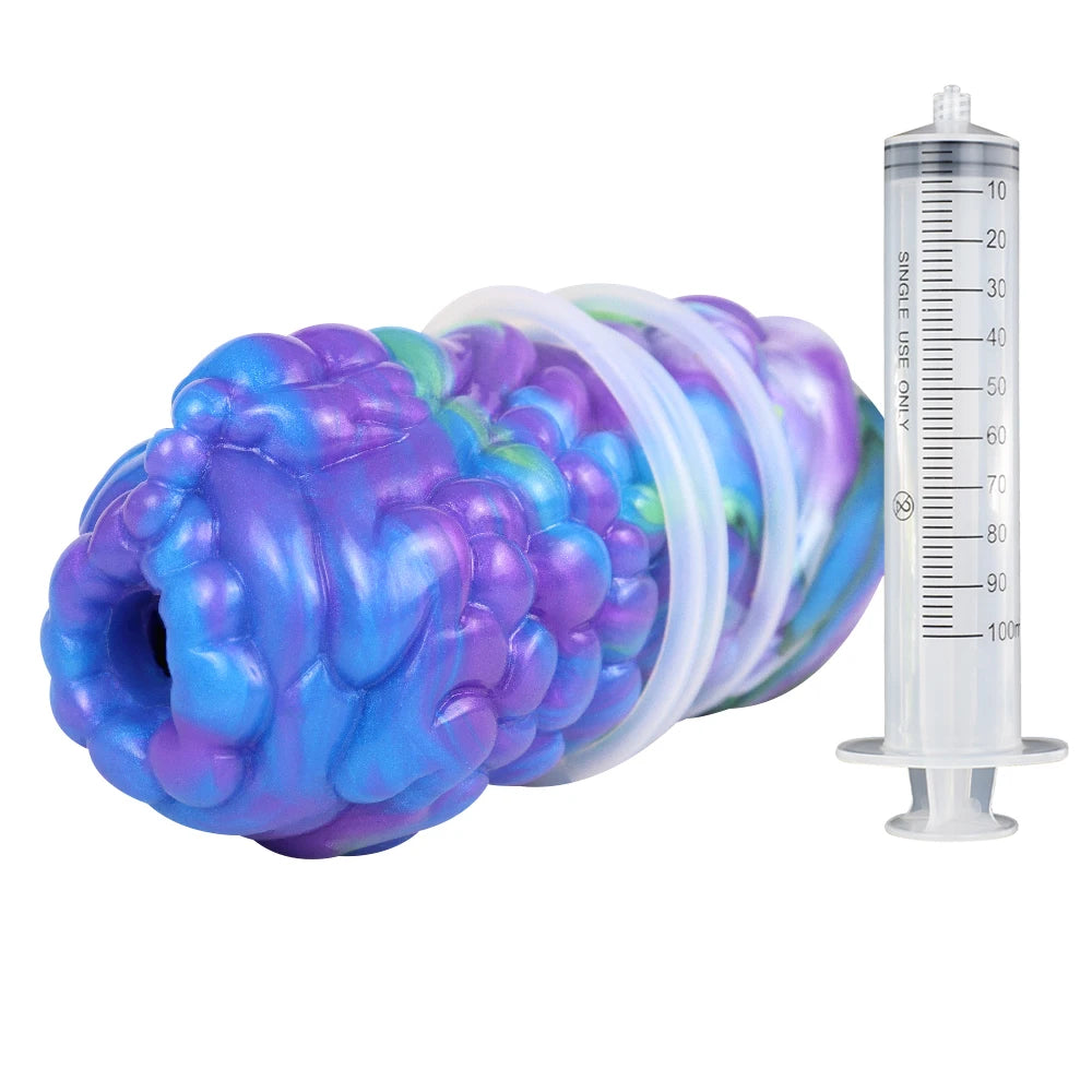 ASHBURN Silicone variety Fantasy MONSTER Realistic Ejaculation Pussy Male Masturbator Squirting Liquid Silicone Sex Toy For Men