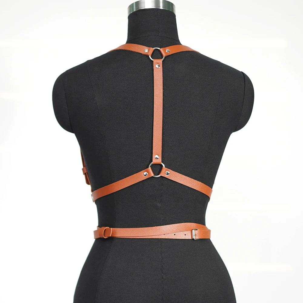 Women Fashion Punk Harness Belts Harajuku Chest Harness corsett Belt Suspenders for Women Waist Belt Gothic Clothing Accessories