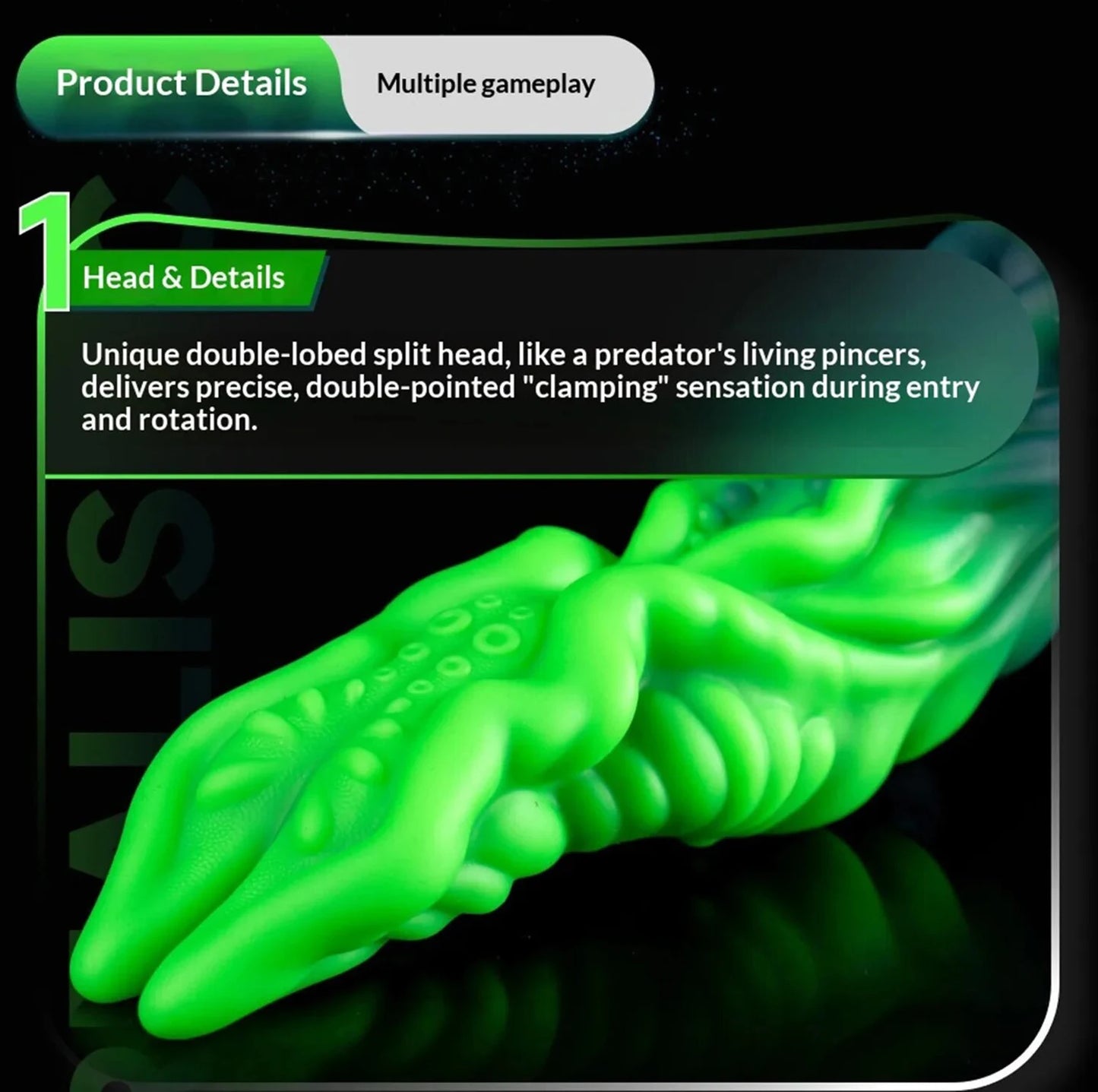 NEW Silicone Fantasy Anal Dildo Huge Alien Tentacle Anal Plug Stimulator Butt Plug Adult Sex Toys Strong Suction Cup Ass Plug 18