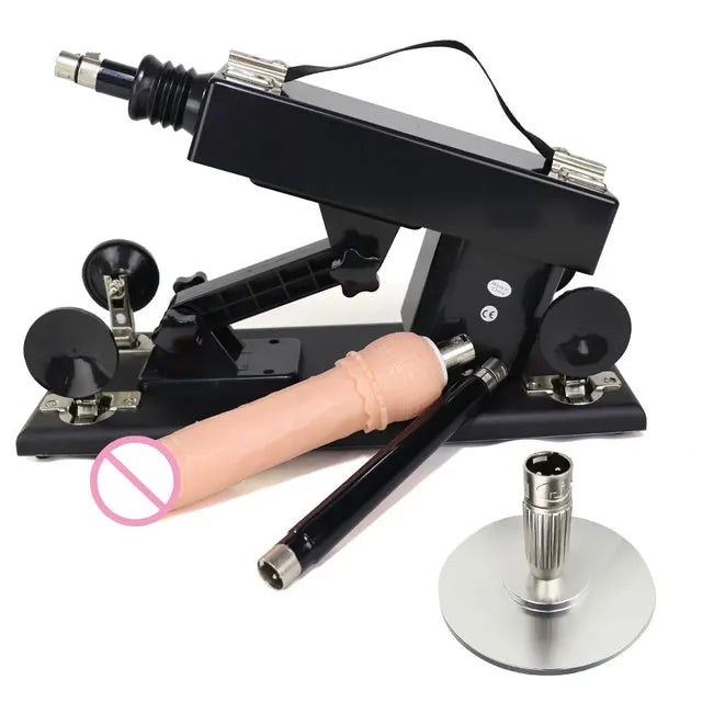 FREDORCH Sex machines for woman Automatic Masturbation Pumping Gun 3XLR sex machines for adults With  Dildo sex toys sex machine