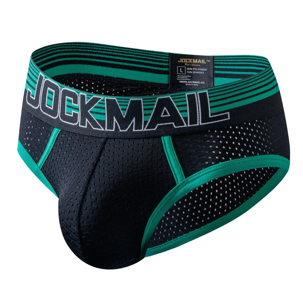 Sexy Man's Underwear Briefs Underpants Nylon Mesh Men's Briefs Bikini Underwear Men's Boxer Briefs Nylon Mesh Swim Swimwear