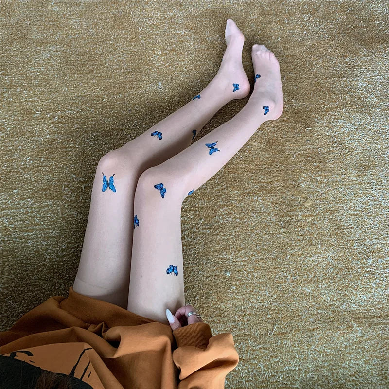 Letter Stockings Nightclub Party Accessories JK Sexy Diamonds Fishnet Tights Women Pantyhose Printed Designer Tights