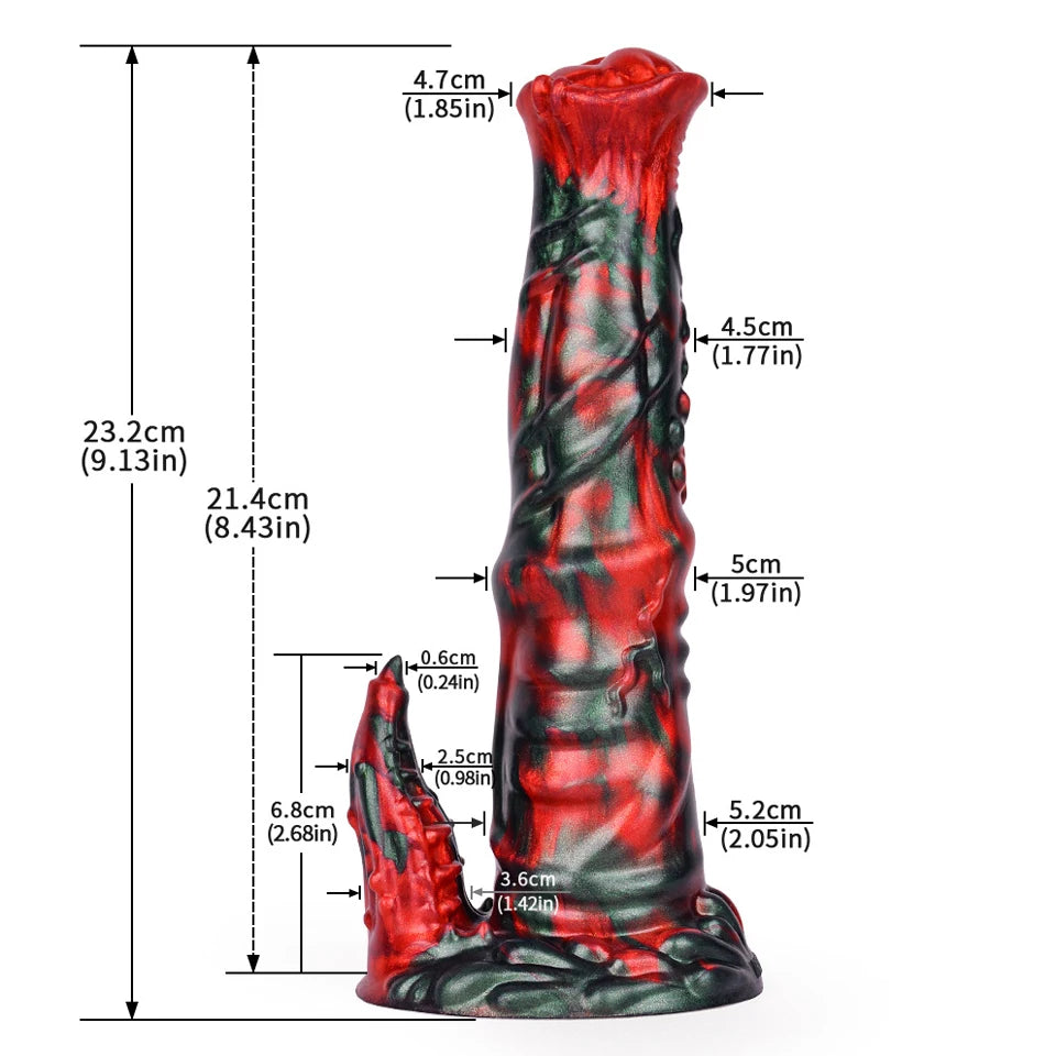 ROUGH BEAST Colorful Dildo for Quick Plug/Vac-u-lock Sex Machine Silicone Dildo Anal Plug Adult SM Game for Women and Men