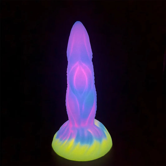 ASHBURN Big Monster Dildo Alien Design – Soft Silicone Dildo with Suction Cup