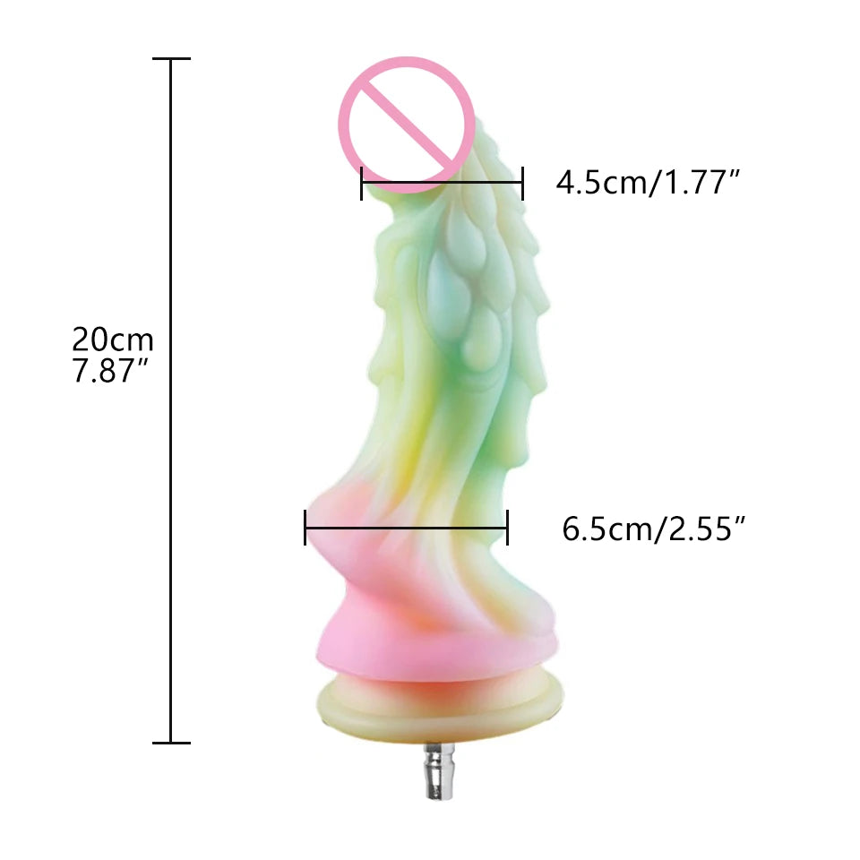 ROUGH BEAST Silicone Dildo Attachment for Vac-U-Lock Sex Machine Anal Plug Accessories Masturbation Machine Automatic Sex Toys