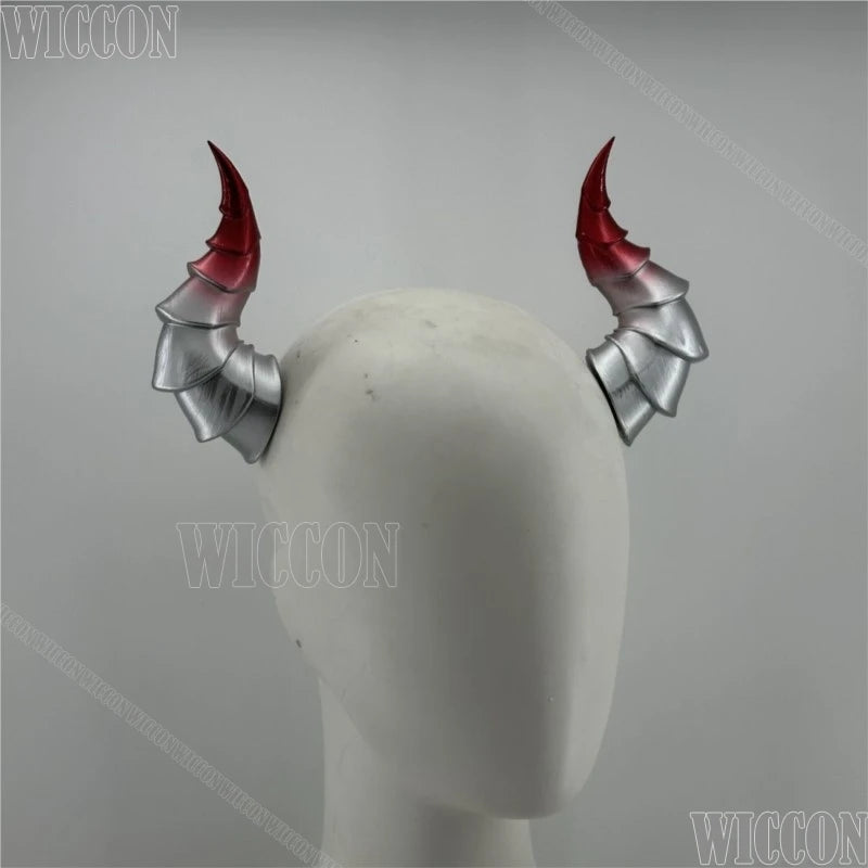 Beast Furry Head Horns Devil Corner Dark Lolita Hair Accessories Spicy Girl Furry Cosplay Holloween Women Men Gifts Customized