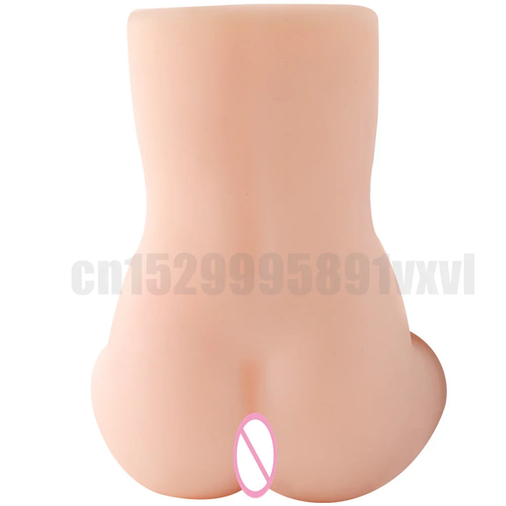 Adult Toys Mini Sex Doll Torso Masturbator For Man Pleasuring Realistic Dildo Penis Sexy Anal Hole Male Female Masturbation Tool