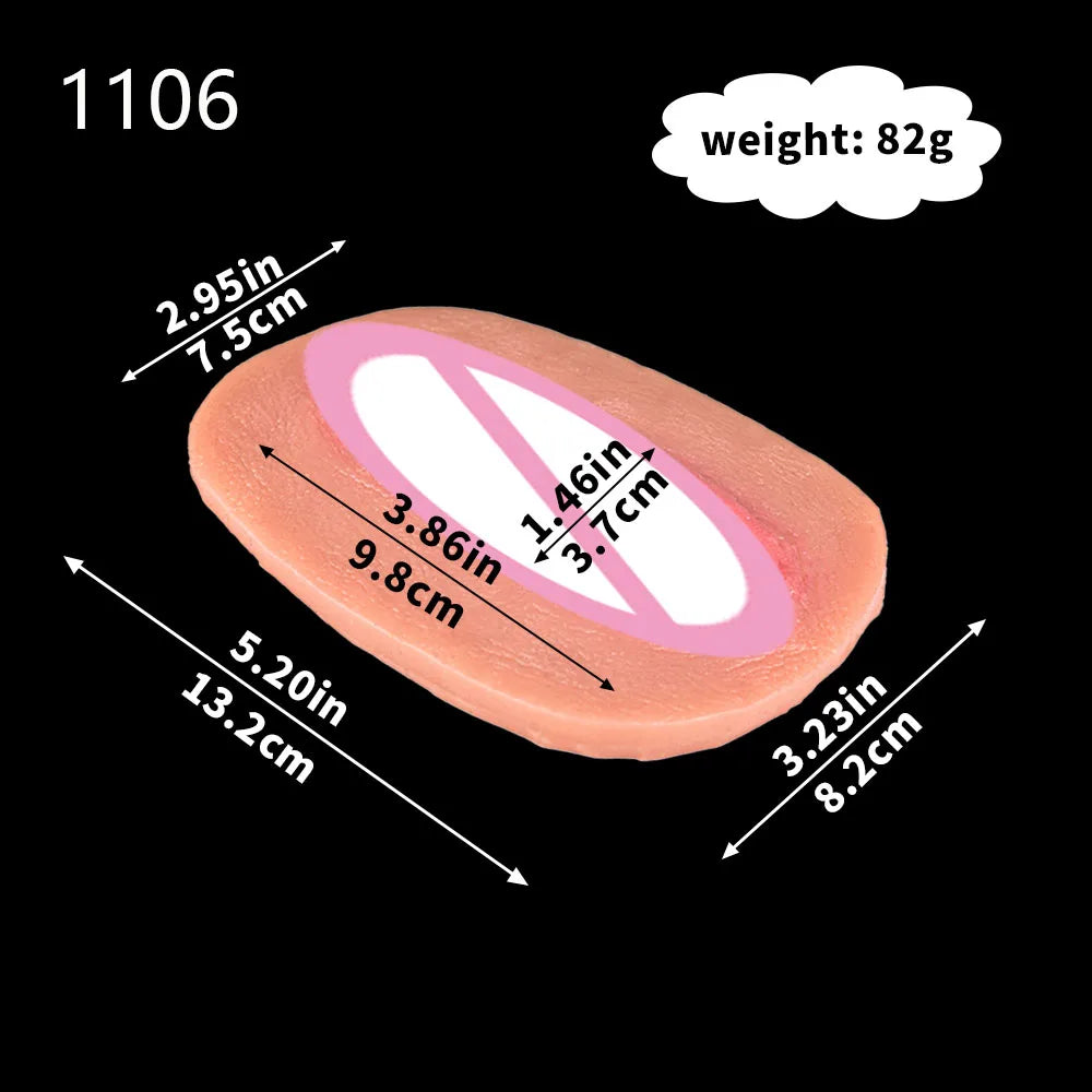 ASHBURN VOID SKIN: HEXED CURVE – Fake Vagina Panty with Booty + Hip Enhancement
