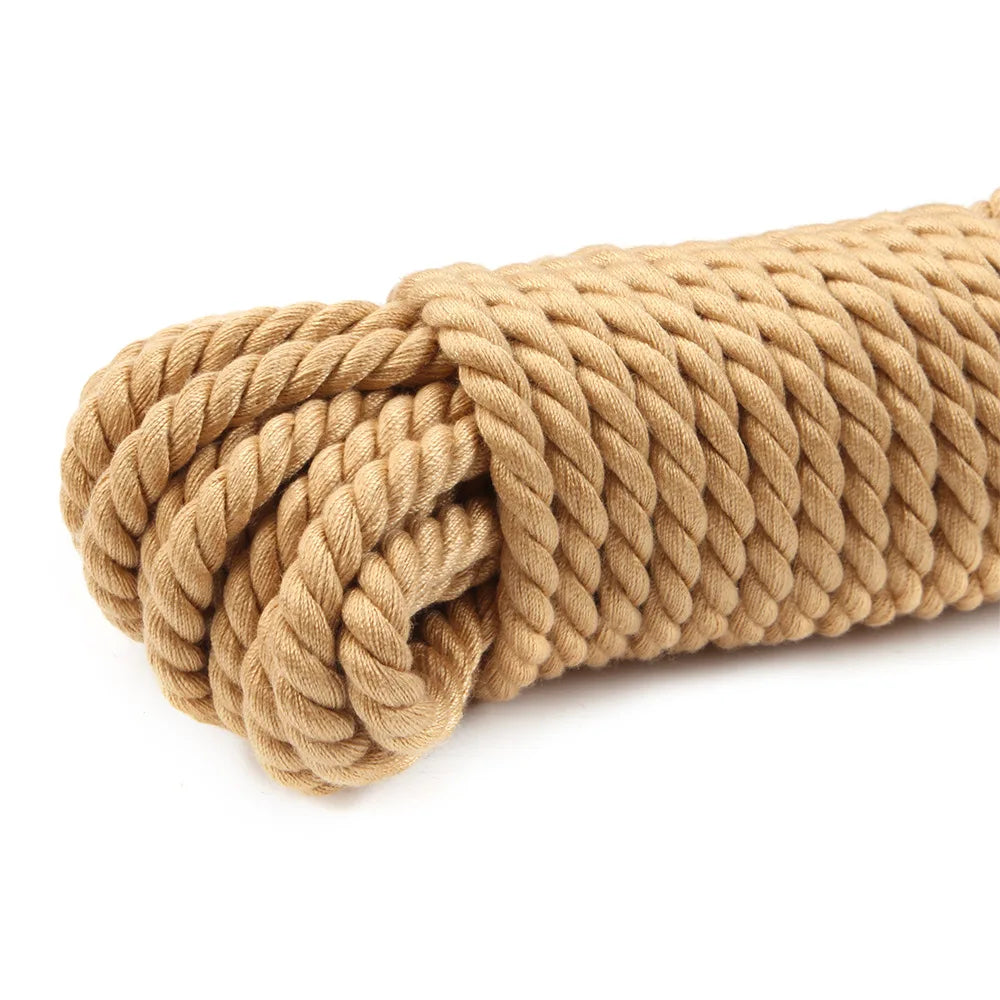 20M Sex Cotton Rope BDSM Restraint Slave Sex Toy Couple Restraints Sexope Adult 18+ Game Sextoy Handcuff Ankle Cuffs Toy Kits