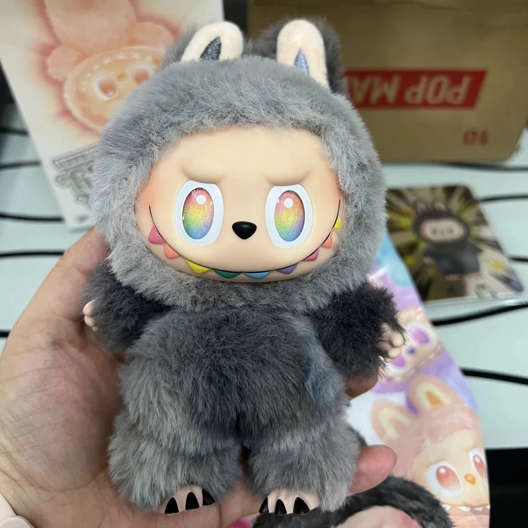 High Quality LBB Plush Toys Skullpanda Mokoko Zimomo Halloween LBB Keychain Doll Christmas Gift Keyring Toy Replica Gift