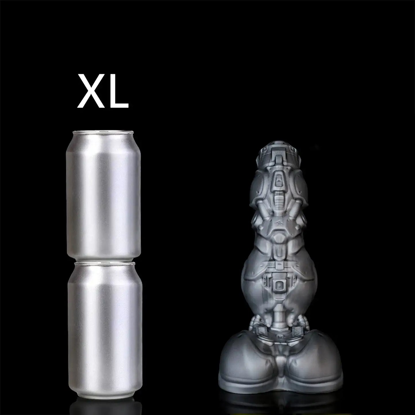 Nothosaur ROCCO Dildo sexy toys  Steel Grey Black