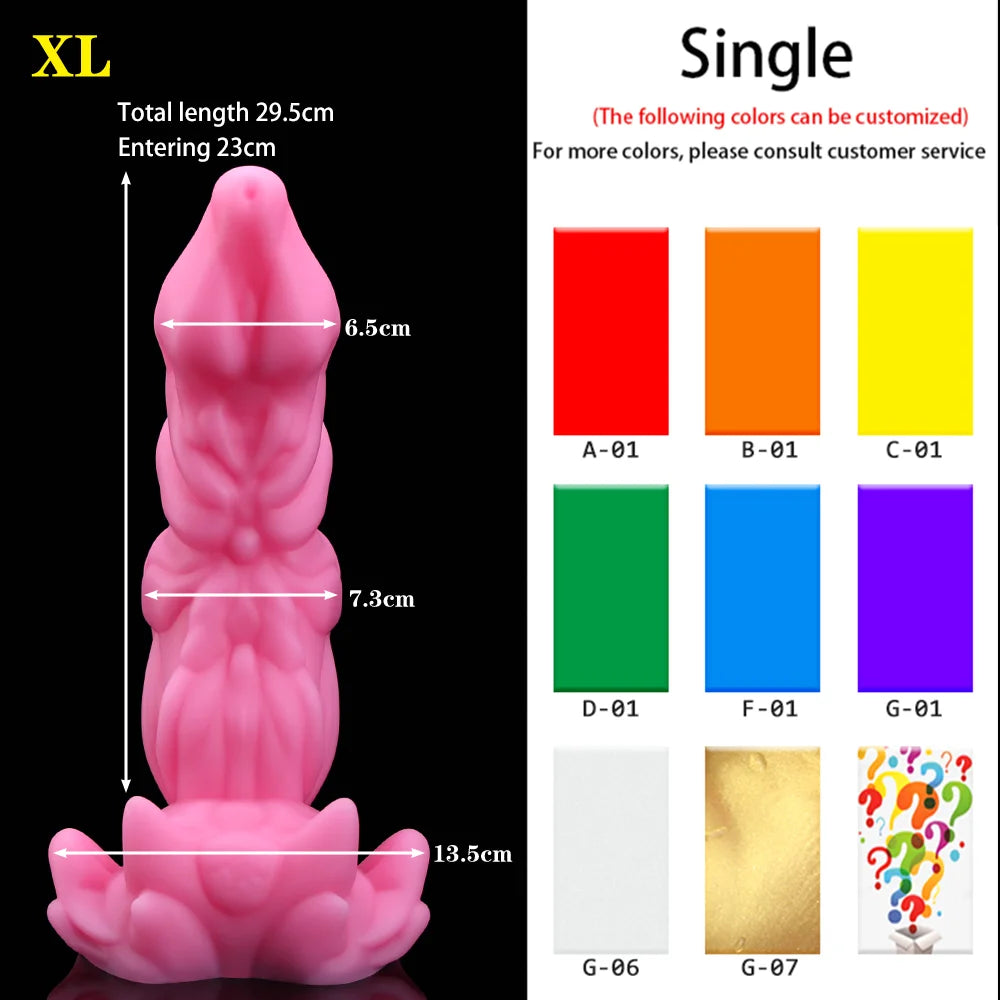 Nothosaur Yvon Dildos Huge Penis Sexy toy Anal Dildos for Women Man Silicone Soft Anal Prostate