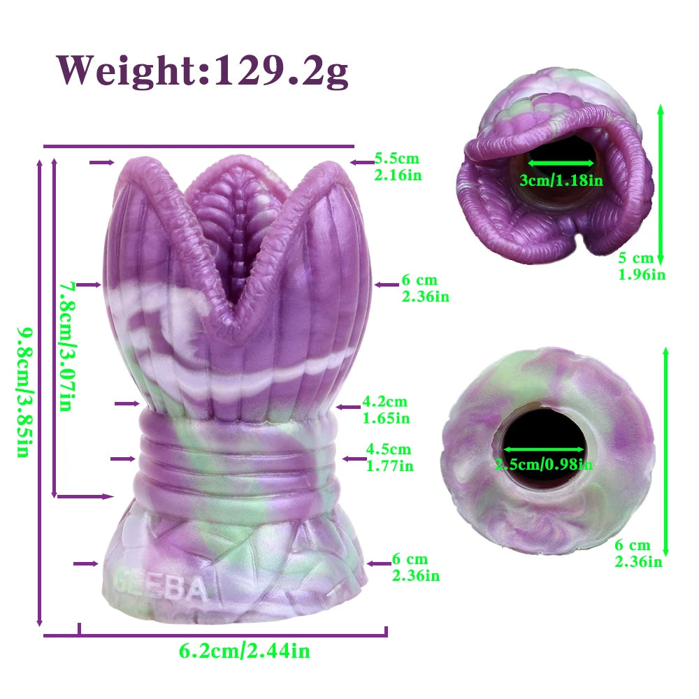 ASHBURN Silicone variety Fantasy MONSTER Realistic Ejaculation Pussy Male Masturbator Squirting Liquid Silicone Sex Toy For Men