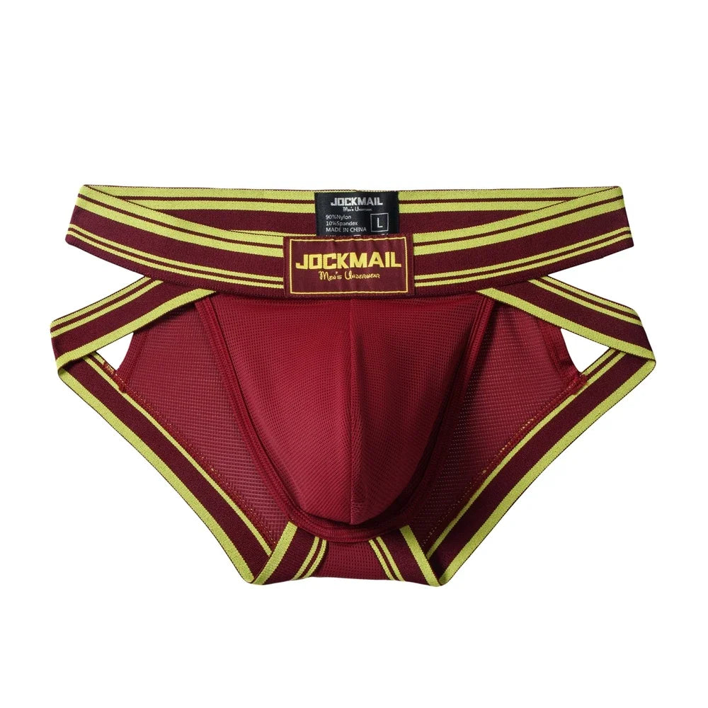 Men Underwear Briefs Underpants Nylon Mesh Quick Dry Men's Briefs Bikini Slip Men's Jockstrap Briefs or As Swim Swimwear Shorts