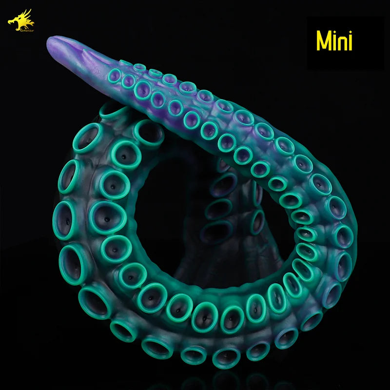 Tentacle Dildo Color Silicone Toys Realistic Octopus Fake Penis Adult Fantasy Dildo Holder Masturbation Sex Toys