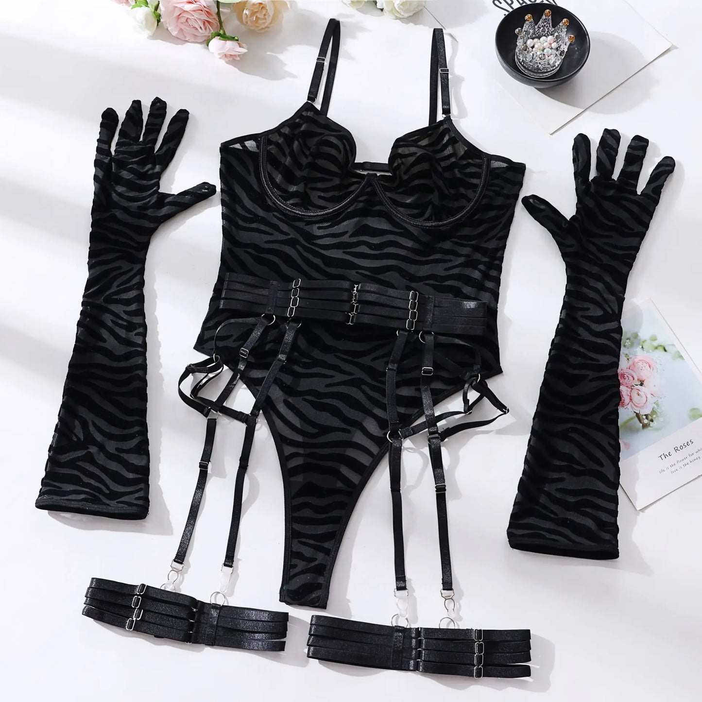 Sexy Lingerie Super Hot Women's Underwear Sets Sexy Ensemble Lingeries Femmes Female Bra Set Erotic Lingerie Woman Pyjama-sets