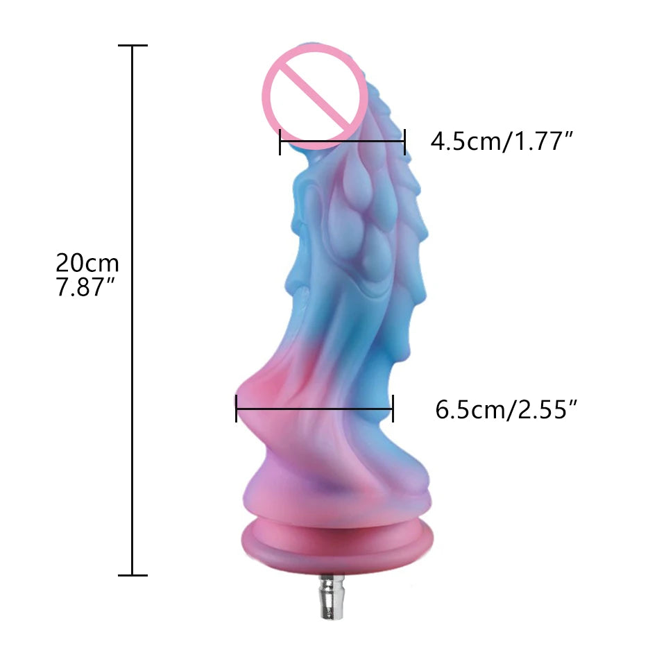 ROUGH BEAST Silicone Dildo Attachment for Vac-U-Lock Sex Machine Anal Plug Accessories Masturbation Machine Automatic Sex Toys