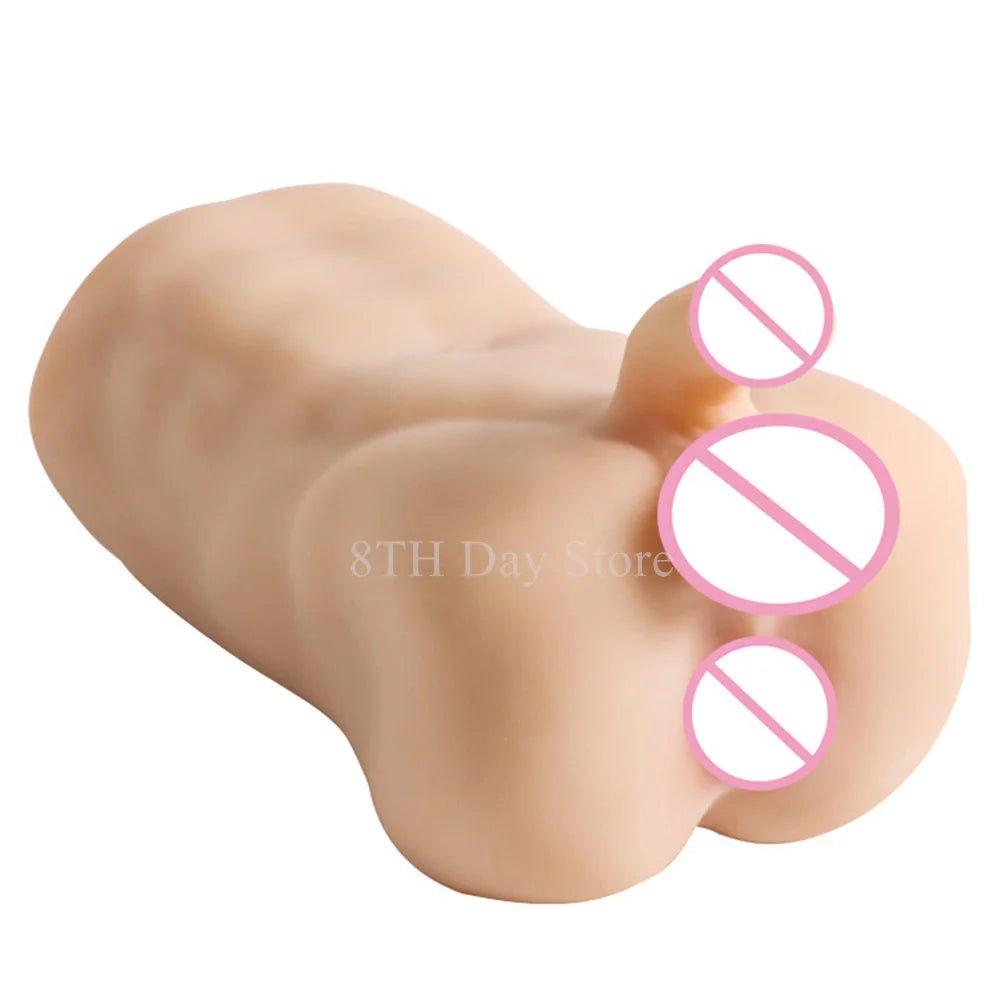 Adult Goods Men Masturbation Doll Toy Gay Sex For Man 18+ Male Torso Realistic Ass With Dildo Anal Pocket Pussy Male Masturbator