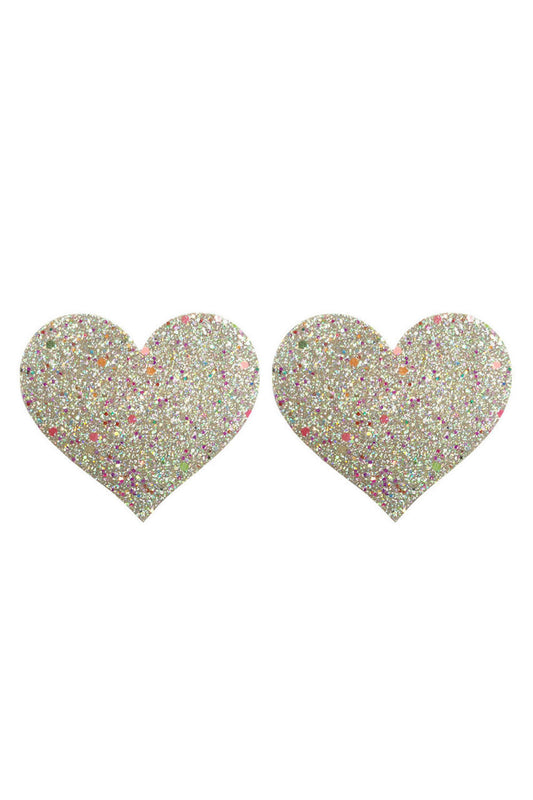Glow In The Dark Heart Pasties